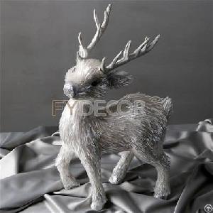 christmas deer handmade craft reindeer decaration