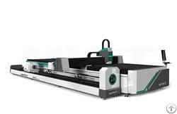 Fiber Laser Cutting Machine With Rotary And Exchange Table Mtf3015jr