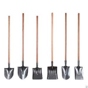 Shovels With Wood Handles