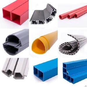 plastic extrusion profile pipe extruded profiles tubing