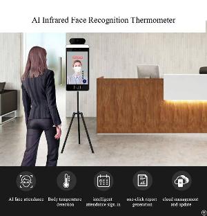 Funsuper 8 Inch Ai Smart Face Recognition Device With Thermal Camera From China