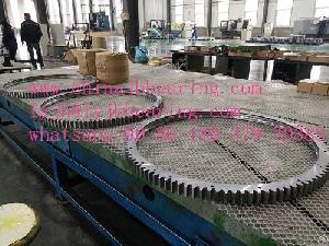 E787 / 760g2 Radial Stacker Machine Front Track Slewing Bearing Size 950x760x80mm