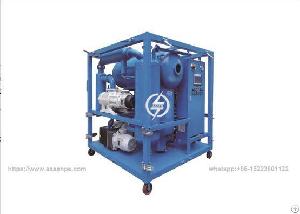 enclosed transformer insulating oil purifier machine dehydration plant