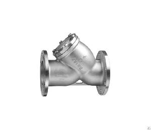 din flange stainless steel y strainer