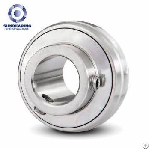 sunbearing uc215 pillow block bearing silver 75 130 77 8mm chrome steel gcr15