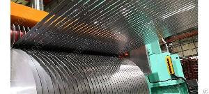 metal steel sheet coil slitting machine line