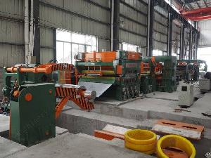 Cut To Length Line Machine Steel Coil Straightening And Leveling Steel Plate Cutting Machine