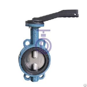 pneumatic wafer butterfly valve