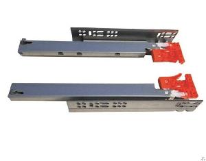 Push To Opening Soft Close Ball Bearing Drawer Slides China Factory