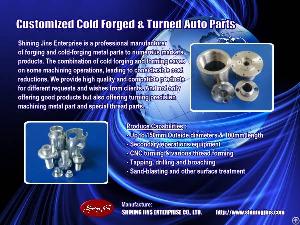 Cold Forged And Turned Parts Made In Taiwan