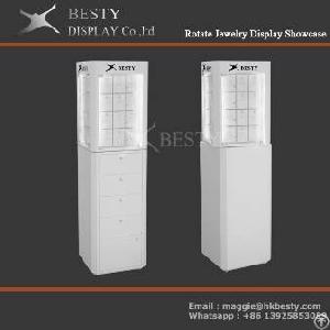 Rotate Jewellery Display Tower For Jewelry Store