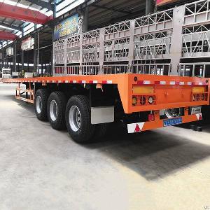 53ft 3 Axle Flatbed Trailer For Sale In Namibia