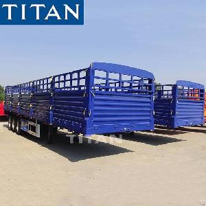 60t animals transport livestock trailer africa