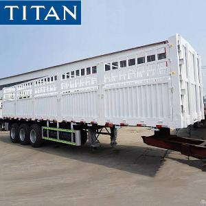 Cargo Fence Semi Trailer 10 Units For Sale In Tanzania