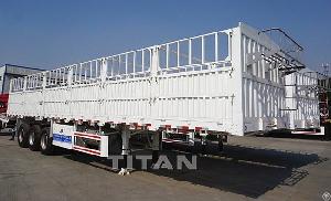 Different Types Of Bulk Cargo Livestock Trailer