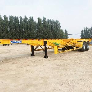 Different Types Of Shipping Container Chassis Trailer For Sale