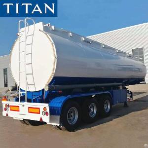 Fuel Tanker 40000l Tri Axle Fuel Tank Trailer For Sale In Mauritania