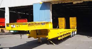 New And Used 80t 100 Tons Lowbed Trailer For Sale