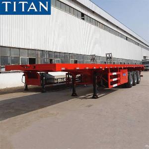 Several Kinds Of Suspensions For Container Flatbed Trailer