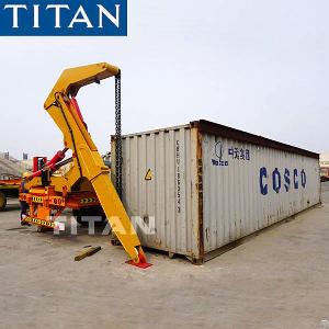 Sidelifter Container Loading Trailer For Sale In Papua New Guinea