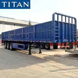 titan 3 axle sidewall trailer