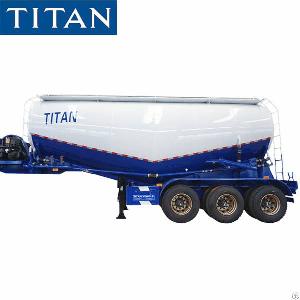 Tri Axle 35cbm Cement Tank Trailer For Sale In Nigeria