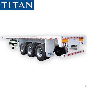 Tri Axle Container Trailer And Sidewall Trailer For Sale In Ghana