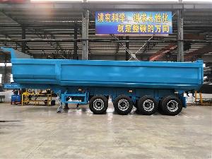 dump truck 3 axle tipper trailer tanzania