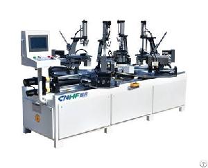 four angles nailing joining machine wooden frame