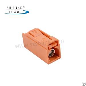 fakra m female crimp solder rg58 lmr 195 rg400 rg142 cable connector shm900 0001 2