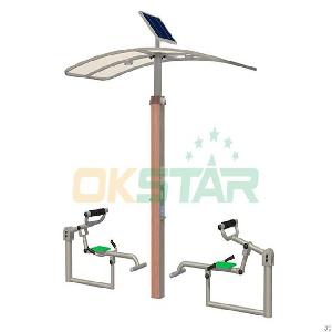 Iso Approved Outdoor Gym Equipment Back Trainer