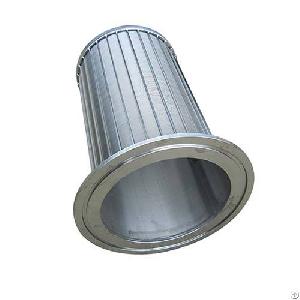 control rotary drum screen filter sewage dehydration 1mm slot