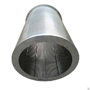 Drum Filter Strainer Stainless Steel Wedge Wire Screen Rotary For Pond Filter System