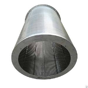 drum filter strainer stainless steel wedge wire screen rotary pond system