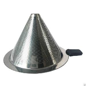 Food Grade Stainless Steel Coffee Filter And Coffee Strainer