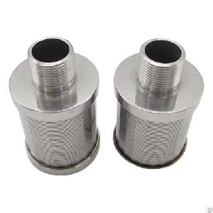 Stainless Screen Sand Water Strainer Filter Nozzle