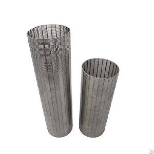 stainless steel oil drill wedge wire screen pipe