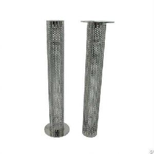 Stainless Steel Perforated Filter Tube , Aisi 304 Punching Hole Stainless Mesh Tube