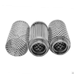 Stainless Steel Pleated Cartridge Oil Filter For Low Pressure