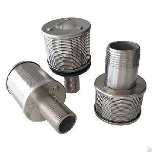 Stainless Steel Sand Filter Nozzle Filter For Water Filtration System