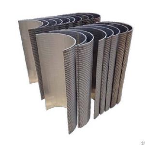 Stainless Steel Vee Wire Sieve Bend Screen