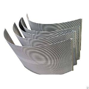 Stainless Steel Vee Wire Sieve Bend Screen For Coal Dewatering