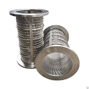 stainless steel wedge wire filter basket