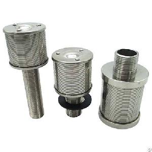 Water Filter Ion Exchange Units Wedge Wire Screen Filter Nozzles For The Filtration On Sale