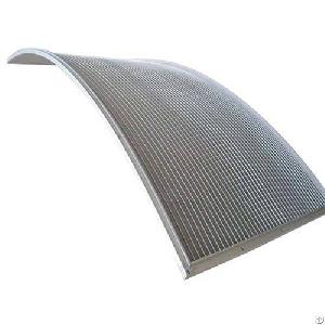 Wedge Wire Dsm Sieve Bend Curved Screens Panel For Dewatering Applications