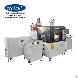 Ab Glue Two Component Inline Vacuum Potting Machine For Led And Mobile Pho