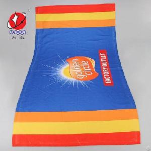 cotton microfiber printed towel