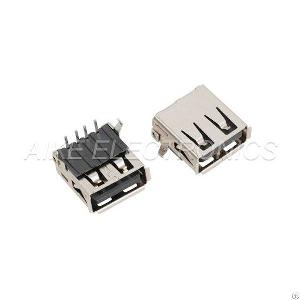 Standard Usb 2.0 A Type Female, Right Angled, Dip Type