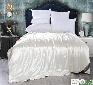 bedding silk bamboo tencel wool satin polyester fiber