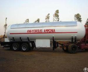 Anhydrous Ammonia Transport Tanks